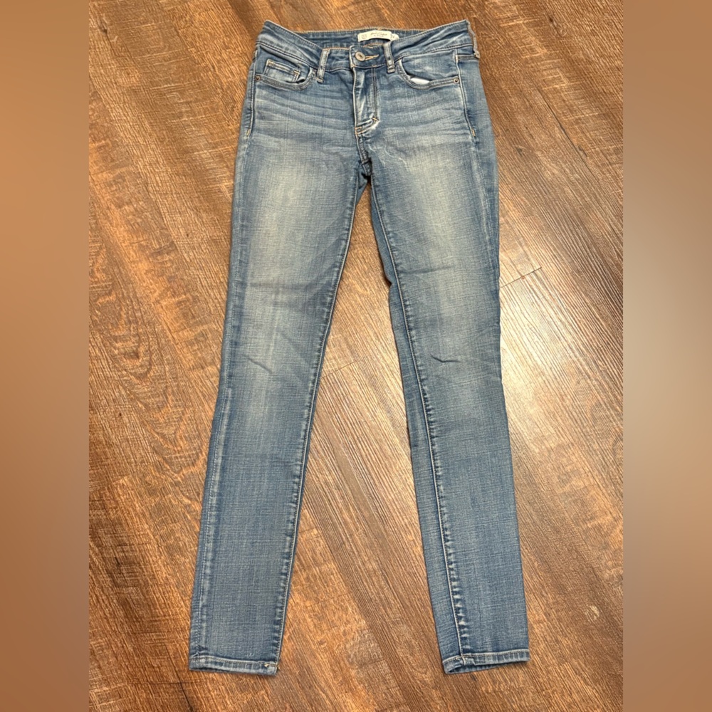 Abercrombie & Fitch Juniors Size 00S Denim Blue Jeans W24 L29